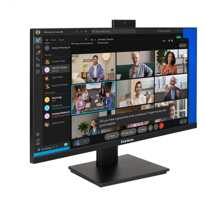 Монитор с веб-камерой 23,8